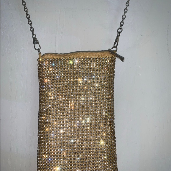 SPARKLY GOLD CROSSBODY - Picture 2 of 3